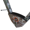 394008 RealTree 2in1 Bow Rack D Crossbow rack featuring a corner edge design with a centered Realtree logo.