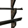 Deep Groove Padded Gun Rests and Realtree Camo gun rack.