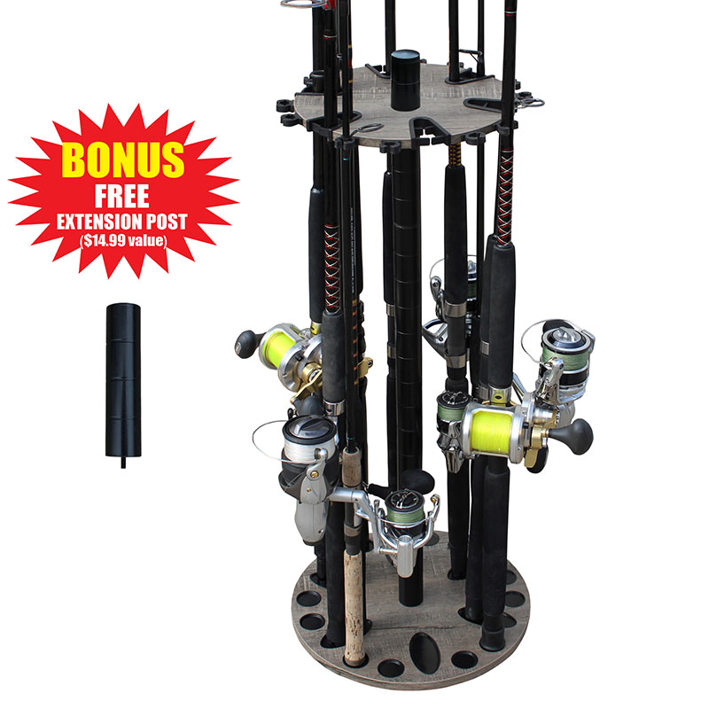 Fishing Rod Stand Rack Holder (24 Rod Rack) – TheBestDeals