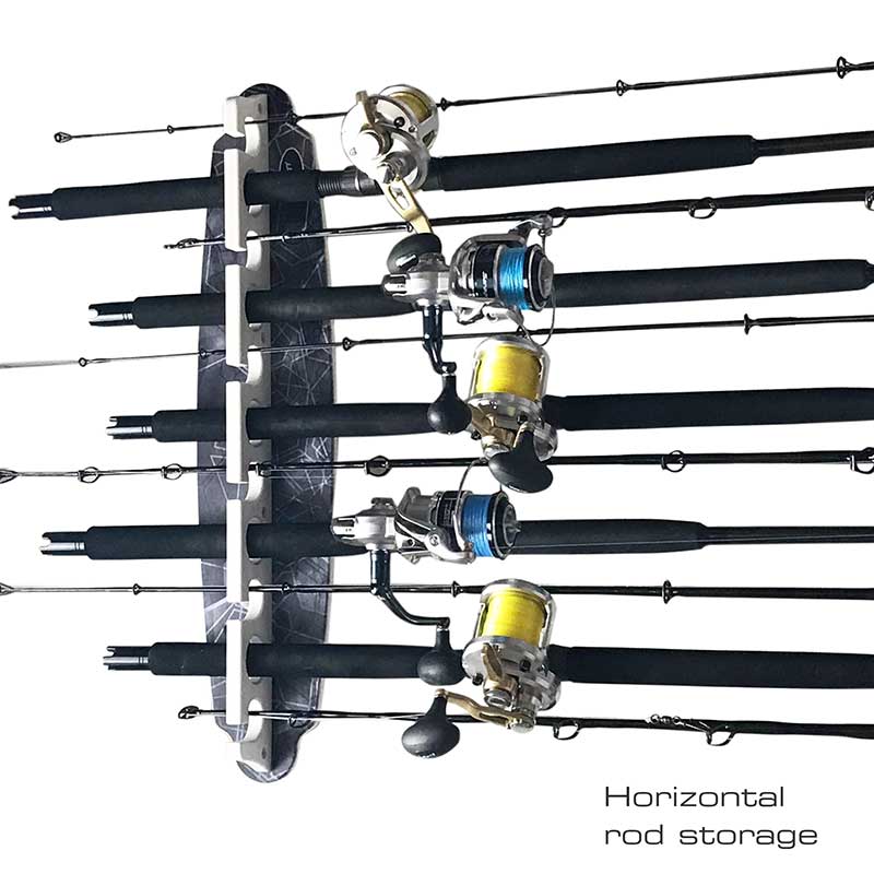 Reel Salty 11-Rod Offshore/Inshore Waterproof Fishing Pole Holders