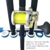 400010C Fishing rod holder for organizing a custom rod collection.