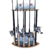 384063 American Cherry 10 Corner Rod Rack