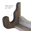 Display single gun rack with deep groove EVA padded gun rest.