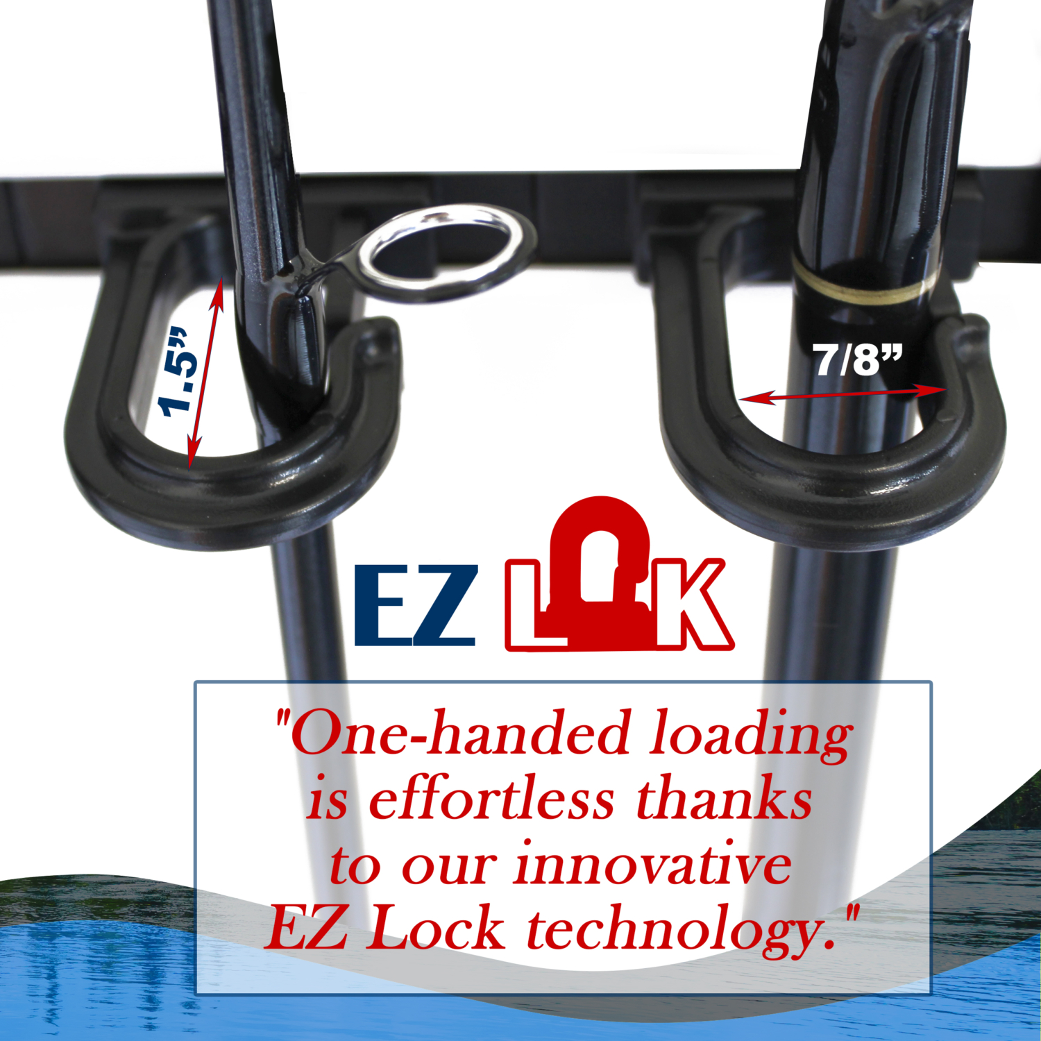 Rush Creek Creations No Limit 14 Fishing Rod and Tackle Storage Rack ...