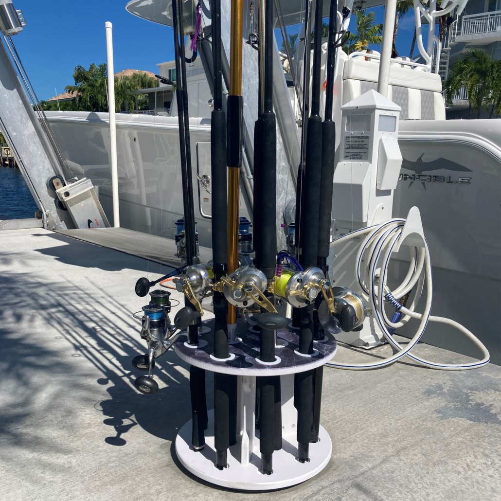 Buy Fishing Pole Holders Fishing Rod Holders for Garage, Holds 12