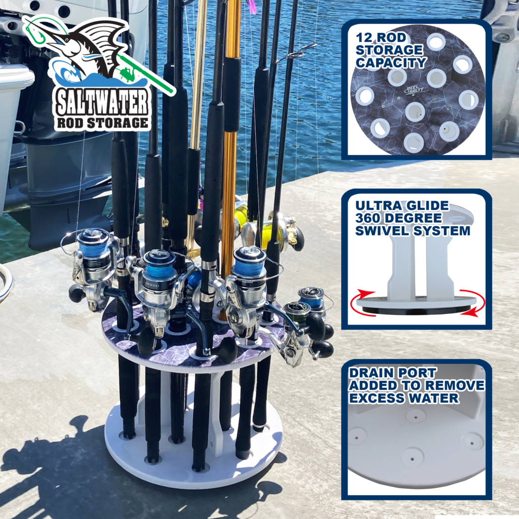 Buy Fishing Pole Holders Fishing Rod Holders for Garage, Holds 12
