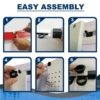 400014G Fishing rod holder and tackle storage organizer with easy assemble.