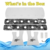 Reel Salty marine-grade 11 fishing rod holder for saltwater rod and reel storage.