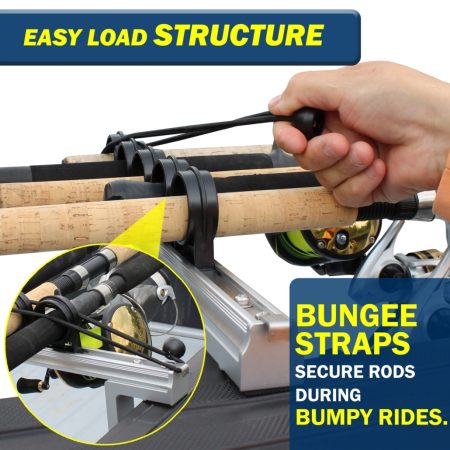 fishing rod holder tubes Thomas & Thomas Model:PS50ULM durable moulded plastic featuring MPC:158929 Abu Garcia Black Max