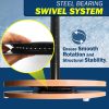 700035_swivel-system-1030x1030 Fishing rod holder base with smooth rotation and stable steel bearing swivel system.