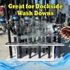 UV Resistant 19 Rod Fishing Rack Marine Grade Storage.