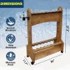 385000N_dim Home-friendly stylised fishing rod holder for organized fishing gear and accessories.