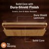 409900_5 Fishing rod holder with Dura-Shield scratch, dent, and water resistance.