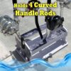 906362_image3 Marine-grade rod holder accommodates large reels with ease.