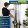 400012 image7 Universal fishing rod storage rack for wall or ceiling mounting.