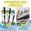 Durable off shore and inshore Wall-mounted 11-rod fishing rack.